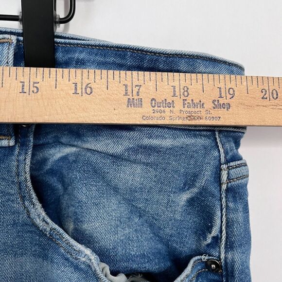 Lane Bryant Jeans Women Size 20 Distressed Girlfriend Straight Flex Waistband - Picture 9 of 9